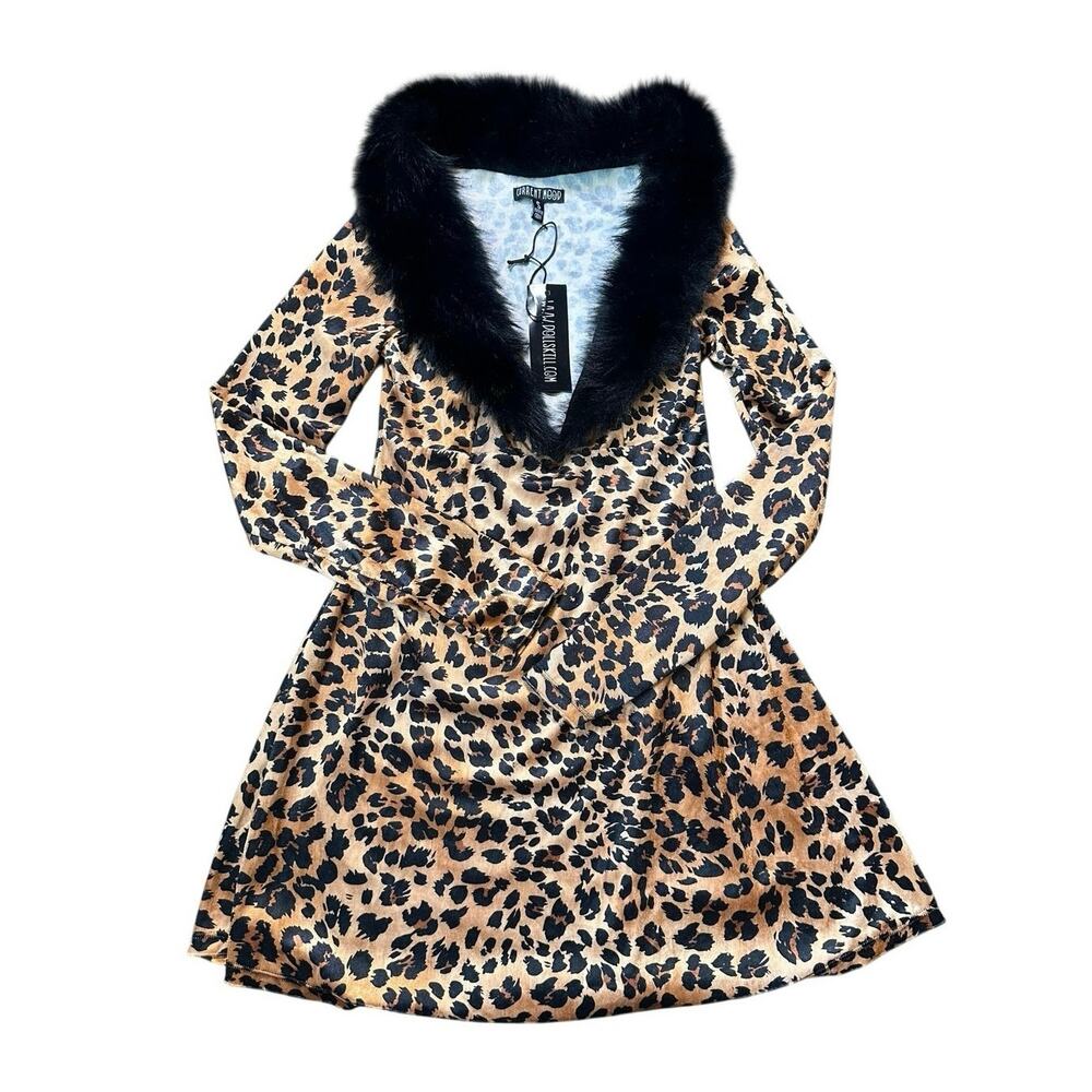 Dolls Kill Current Mood SELF ASSURED NATURE MINI DRESS